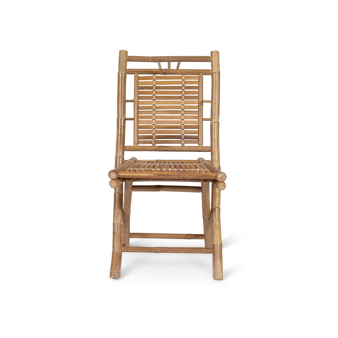 Lila Bamboo Garden Folding Chair - Set of 2