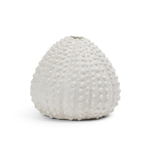 Thurnham 11cm Ceramic Sea Urchin Ornament - White