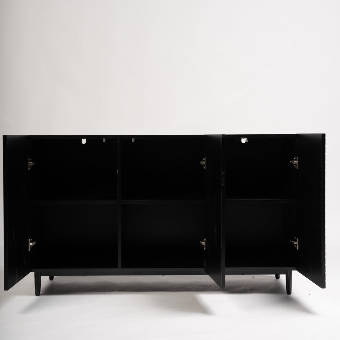 Jack sideboard - geometric - black - Laura James