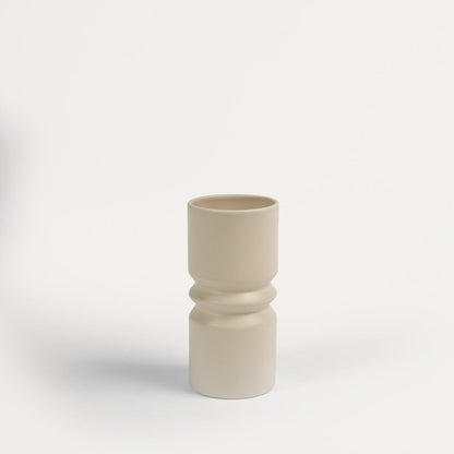 Small natural ceramic vase - Laura James