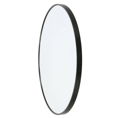 Pandora round mirror - small - black