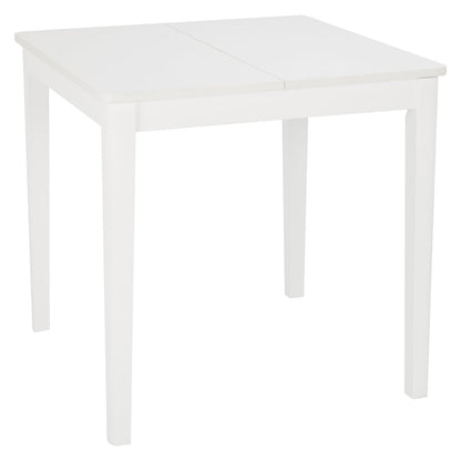 Paul extendable table with 4 chairs - small - white
