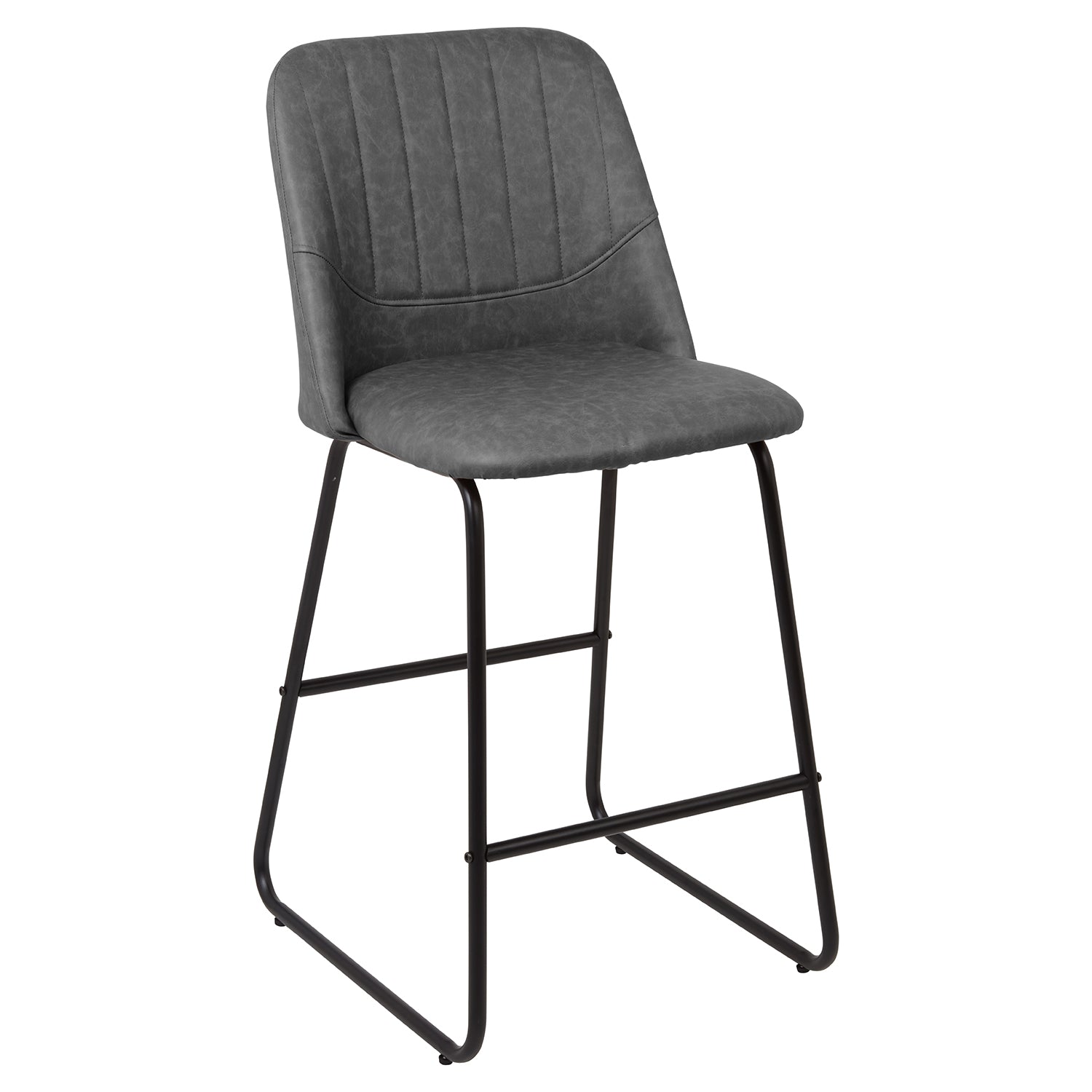 Grey velour bar stools hot sale