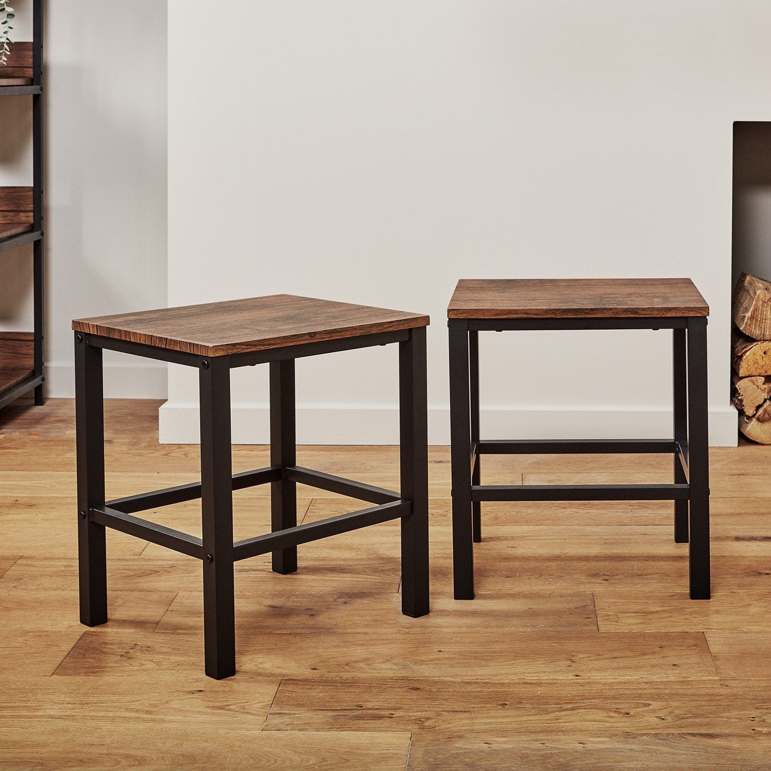 Sheffield stools - Set of 2 – industrial - Laura James