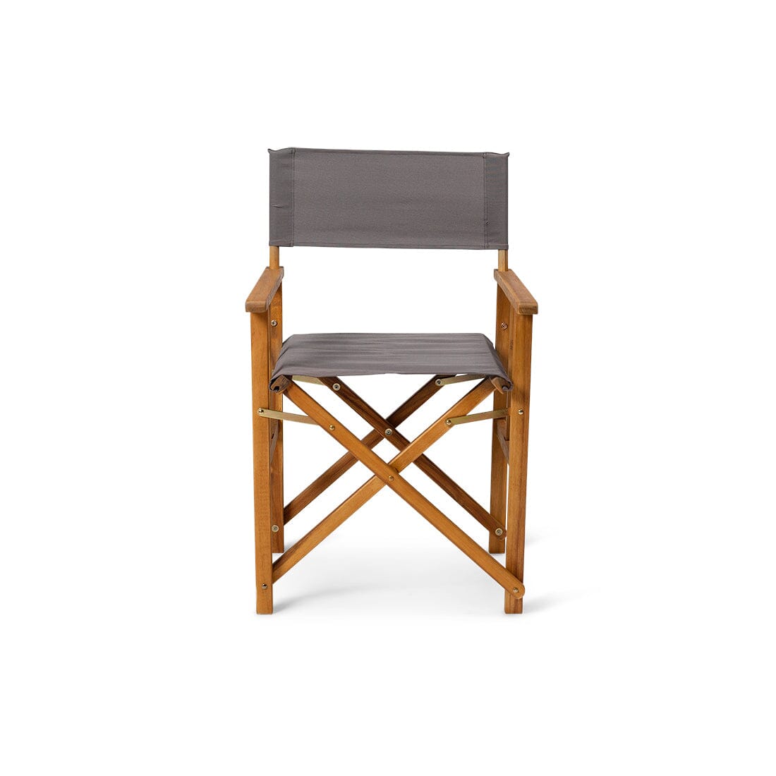 Cameron Directors Chair Dark Grey - Set of 2