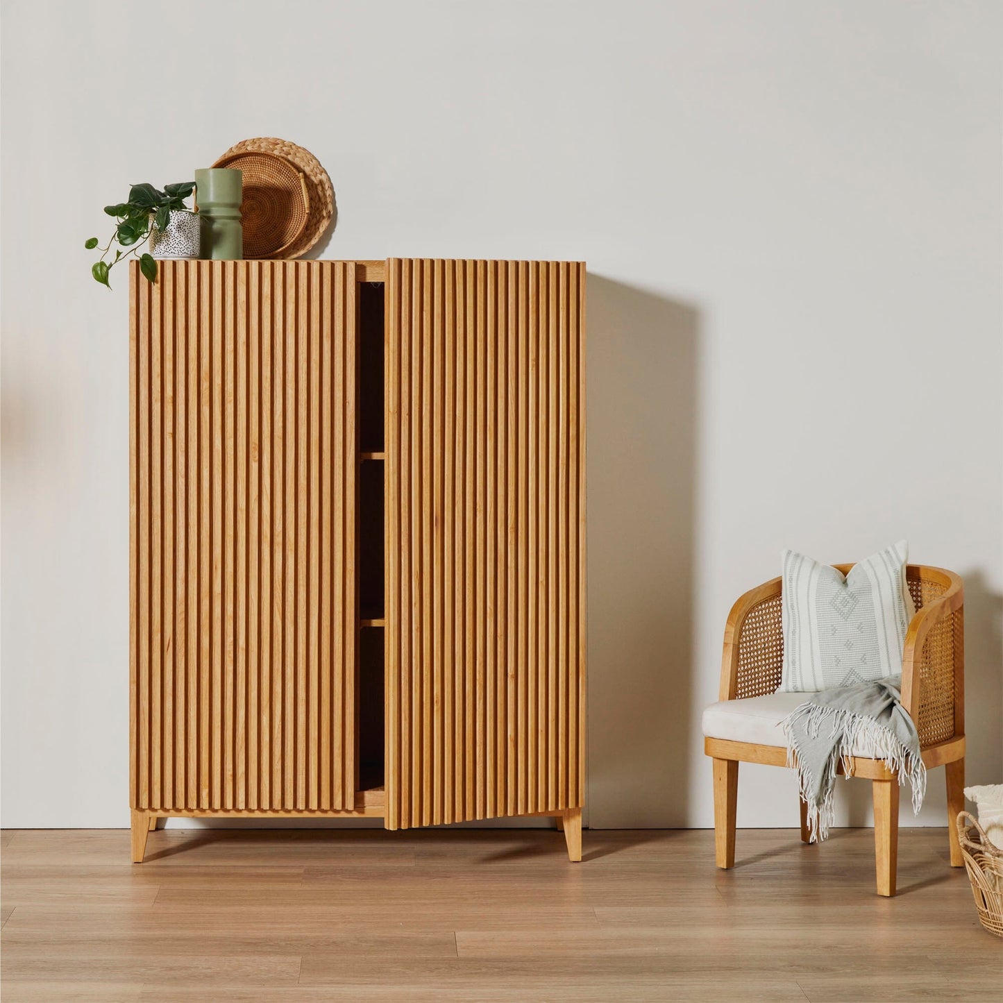 Willow Tall Cabinet Natural