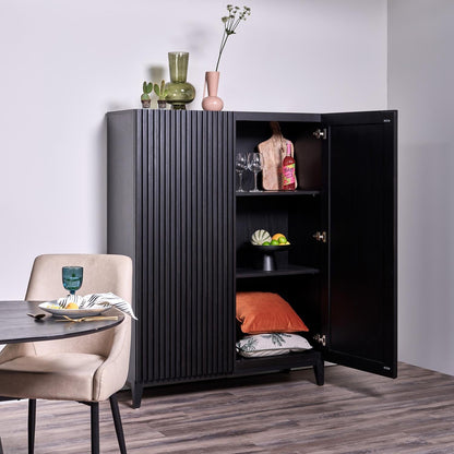 Willow Tall Cabinet Black