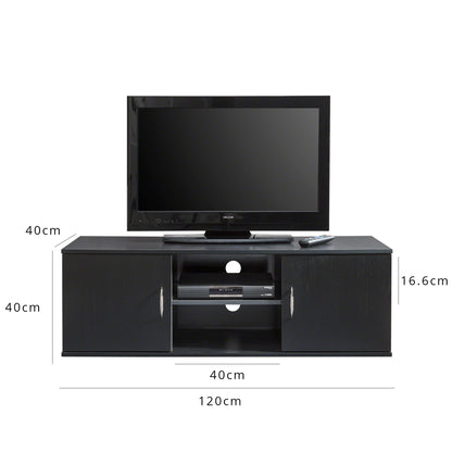 Essie TV Unit With Storage - Black