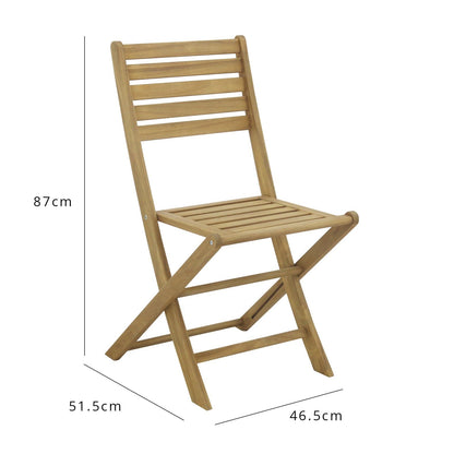 Ackley Wooden Garden Furniture - 6 Seater Outdoor Dining Set with Cream Parasol