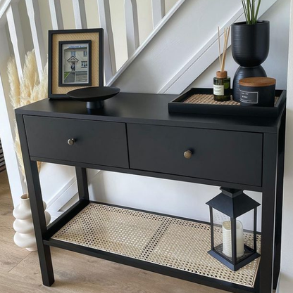 Charlie console table black Laura James Ireland
