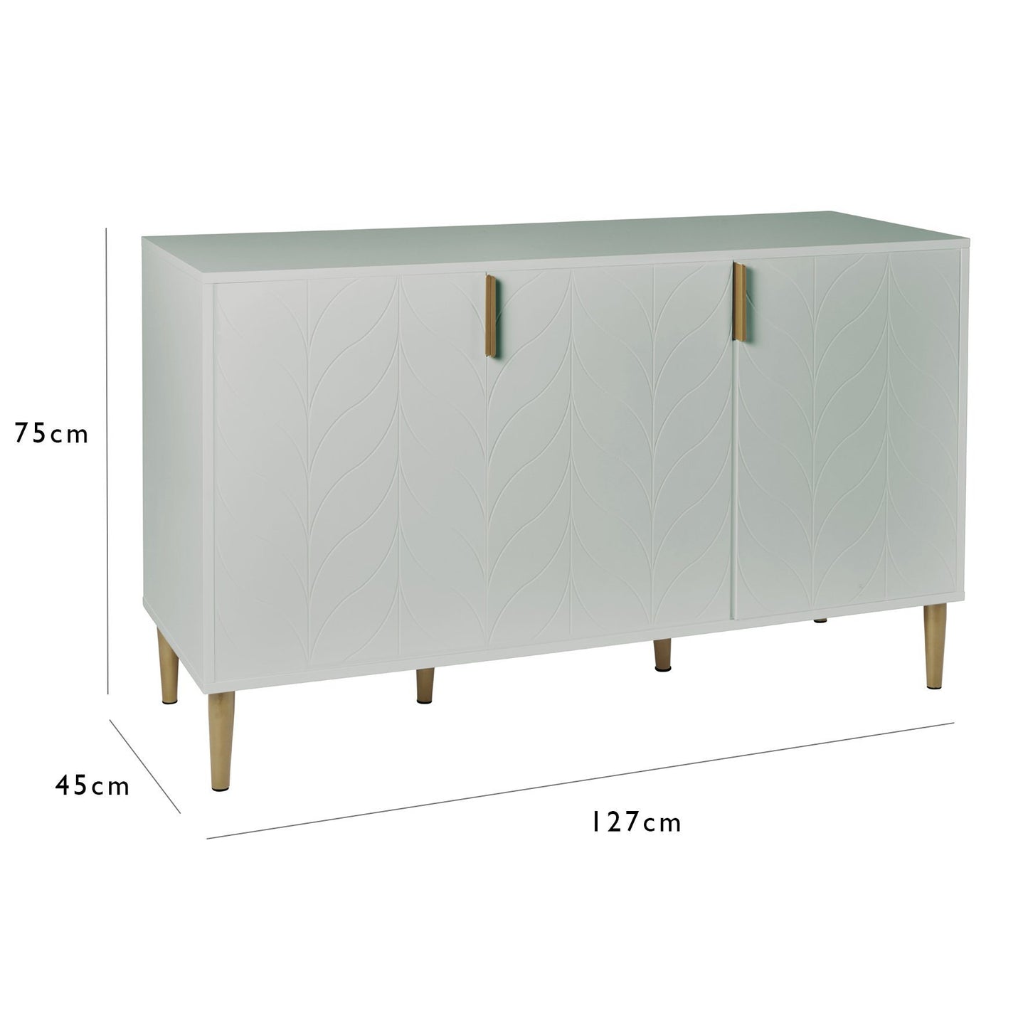 Gloria sideboard - grey - Laura James